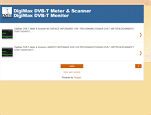 Tablet Screenshot of dvbtmeter.com